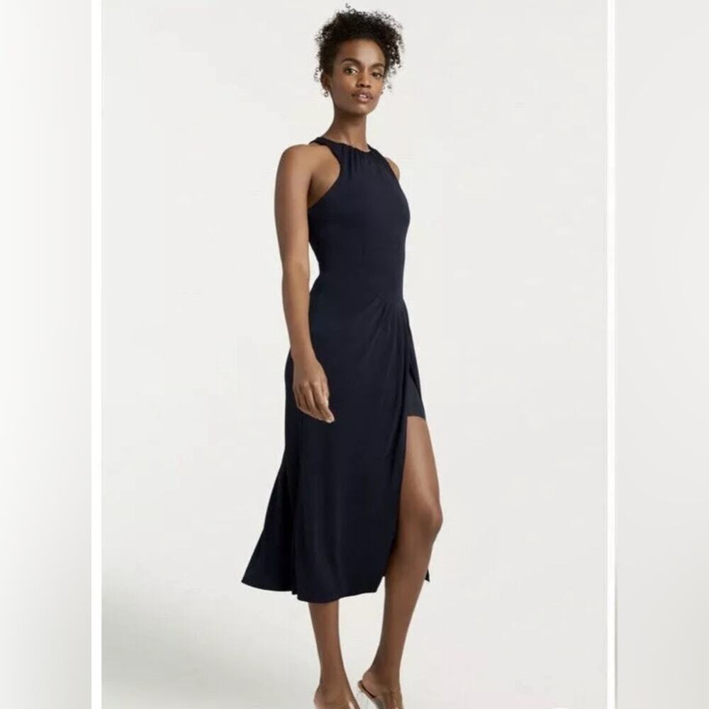 NWOT Cinq à Sept Lezlie Side Slit Jersey Dress Size 2